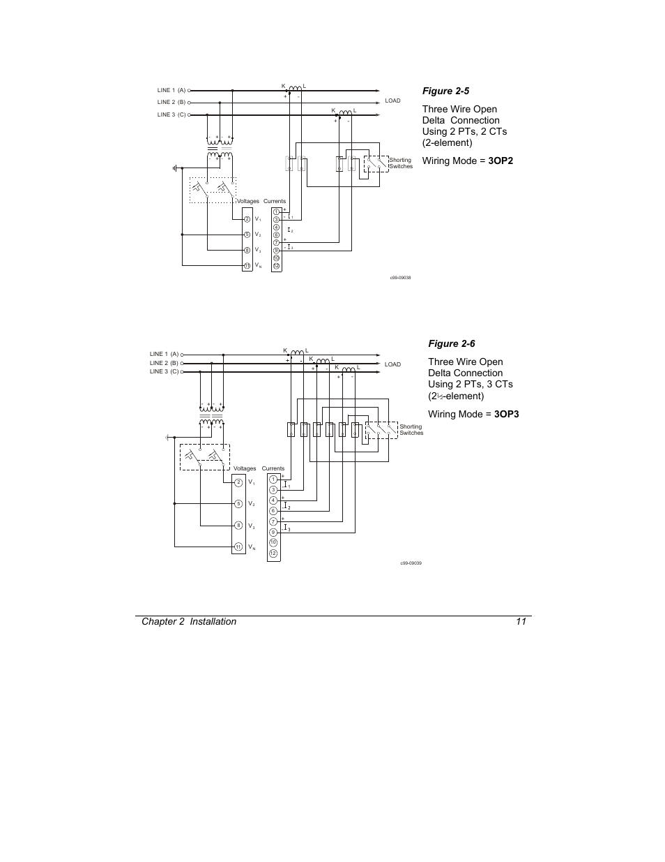 Chapter 2 installation 11 | SATEC C191HM User Manual | Page 20 / 63