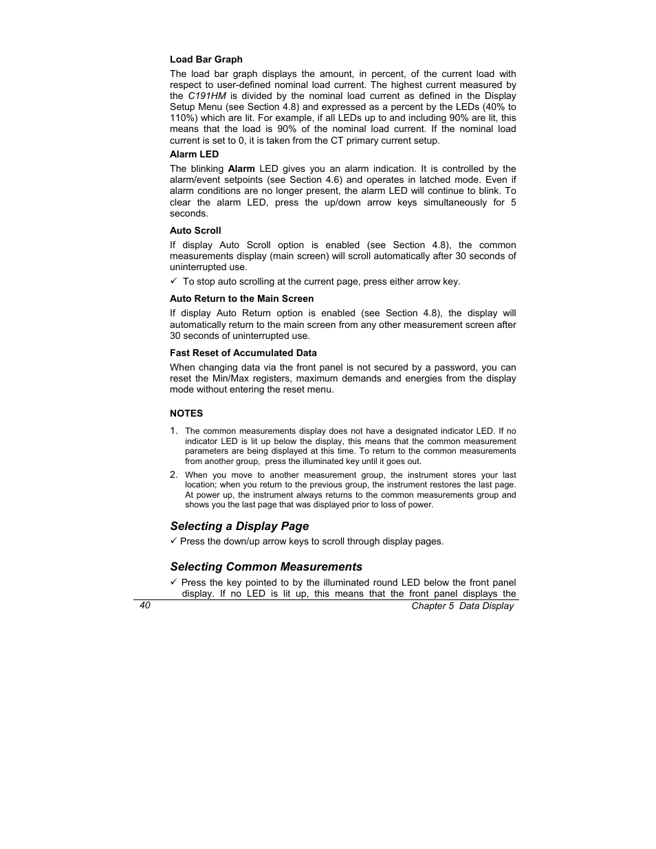 SATEC C191HM User Manual | Page 49 / 63