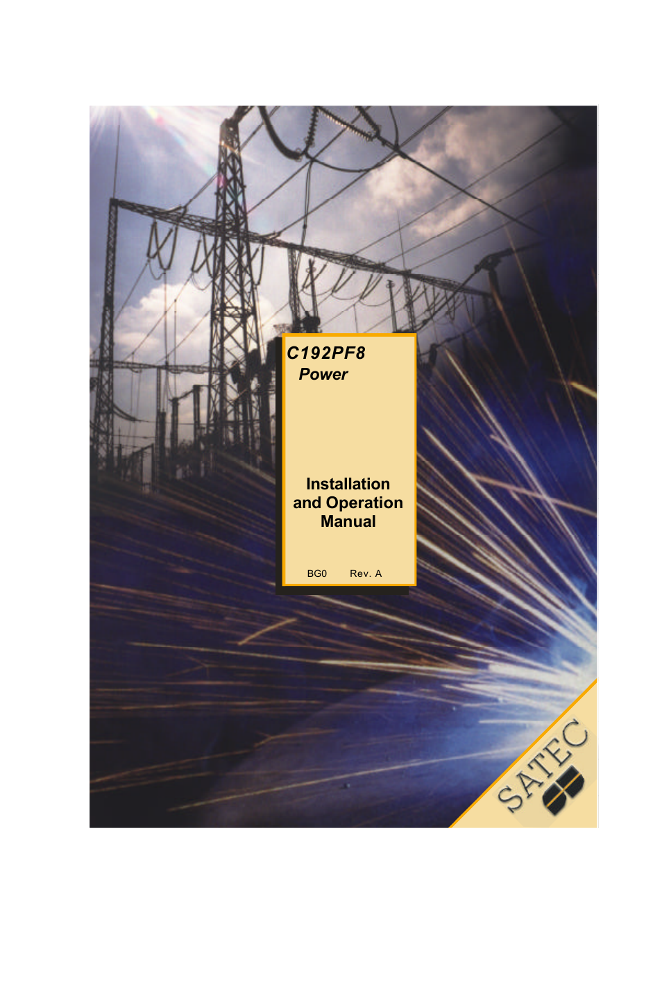 SATEC C192PF8-RPR User Manual | 75 pages