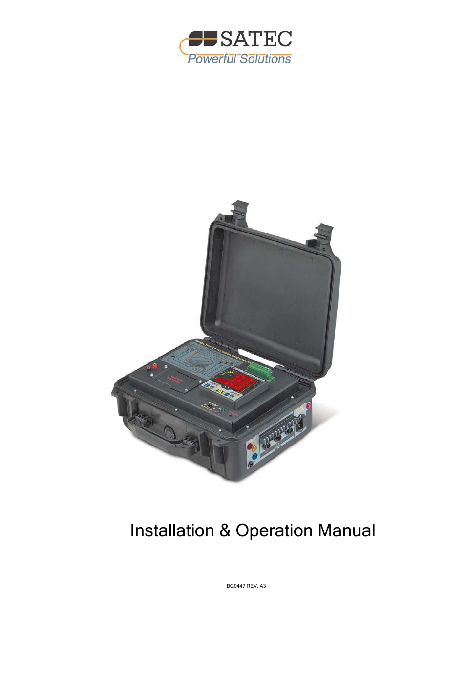 SATEC EDL175 User Manual | 23 pages