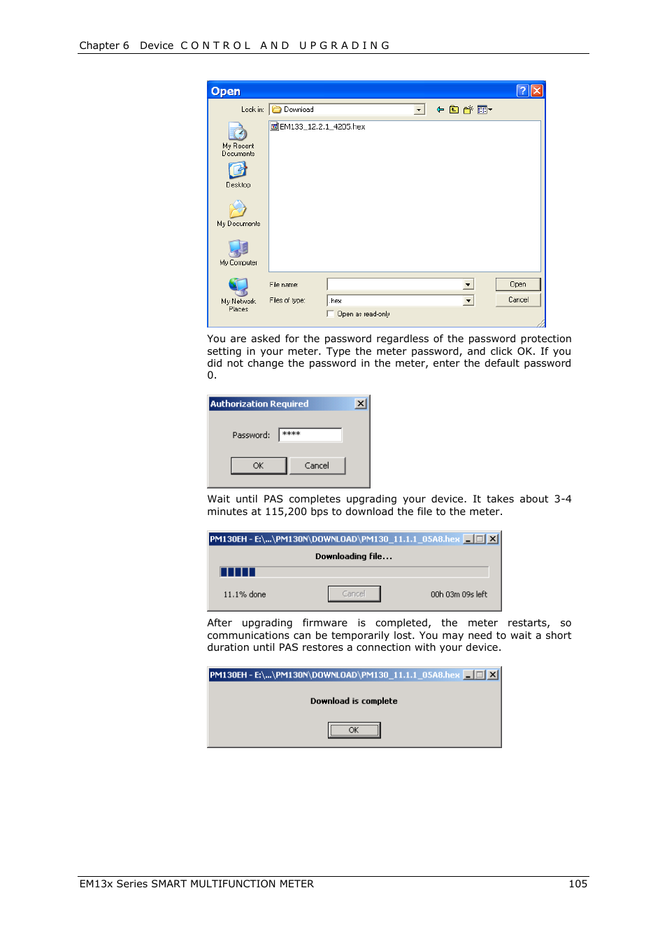 SATEC EM132-133 Manual User Manual | Page 105 / 152