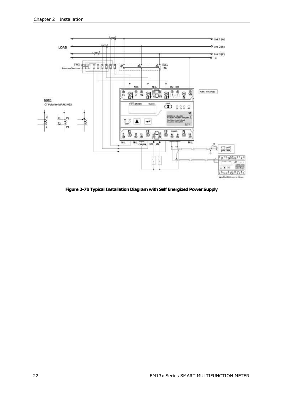 SATEC EM132-133 Manual User Manual | Page 22 / 152