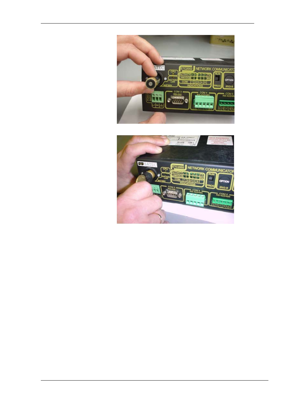 SATEC ETC2002 User Manual | Page 55 / 57