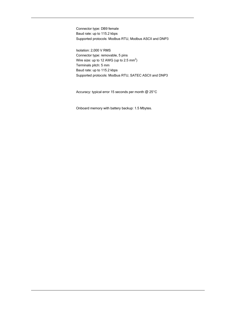 SATEC ETC2002 User Manual | Page 57 / 57