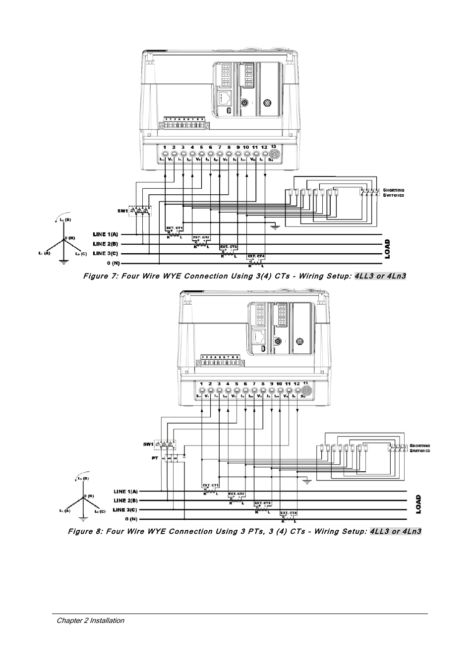 SATEC EM720 Installation Manual User Manual | Page 13 / 32