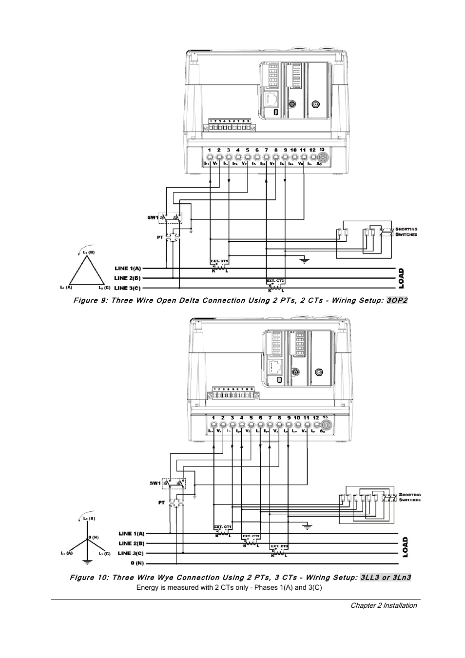 SATEC EM720 Installation Manual User Manual | Page 14 / 32