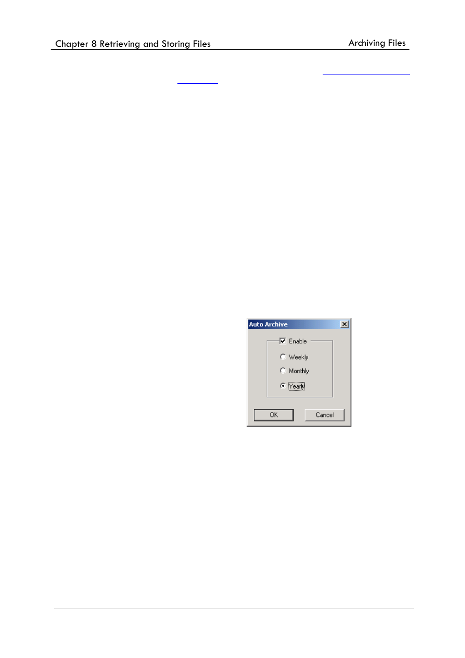 Archiving files | SATEC EM720 Operation Manual User Manual | Page 149 / 218
