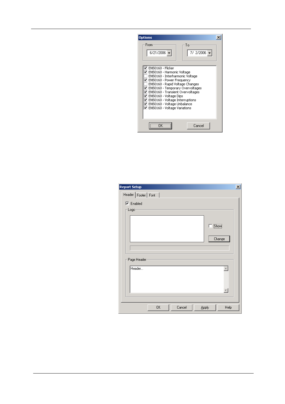 Customizing reports | SATEC EM720 Operation Manual User Manual | Page 173 / 218