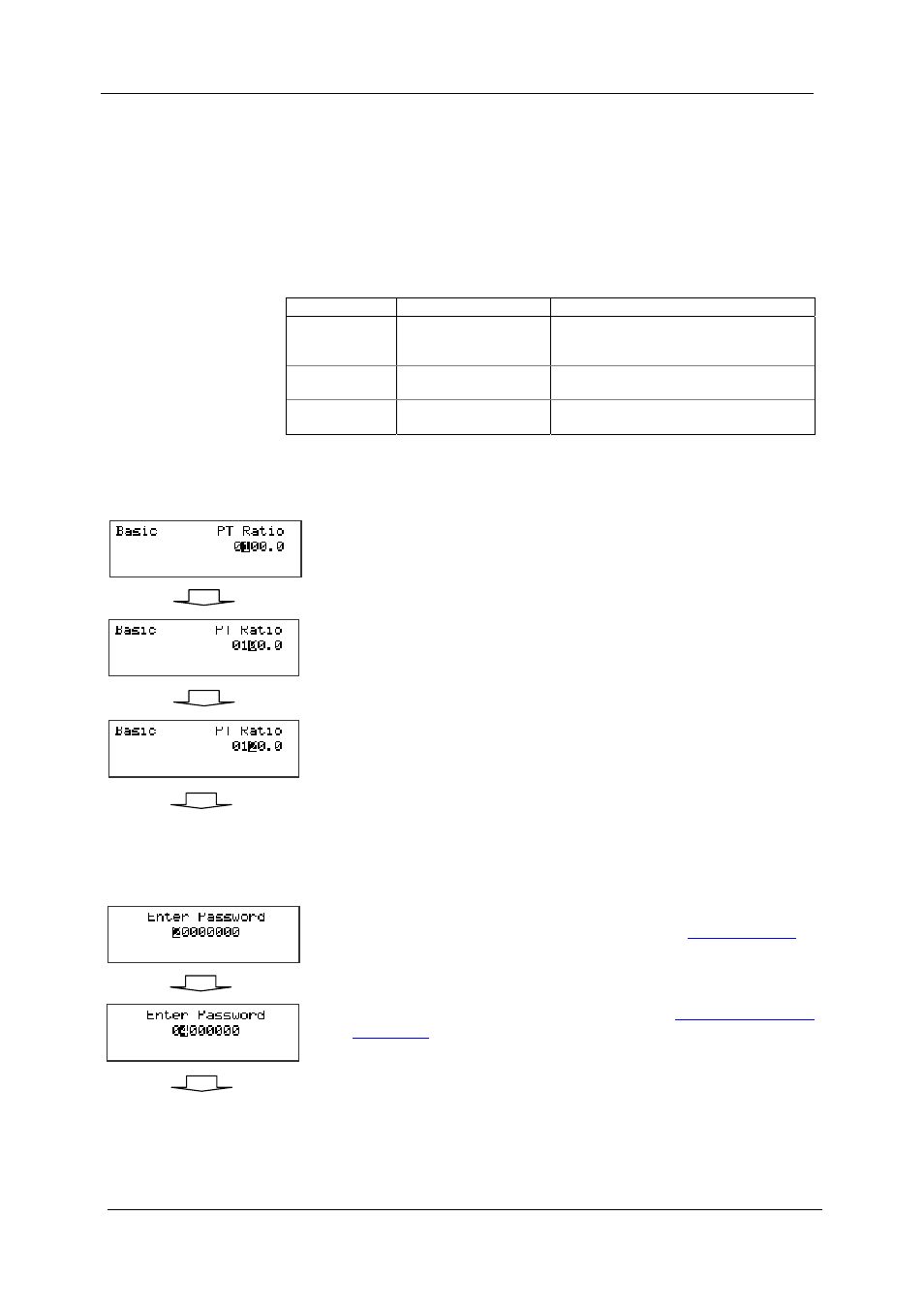 Programming mode, Navigation buttons, Entering numeric values | Password security | SATEC EM720 Operation Manual User Manual | Page 45 / 218