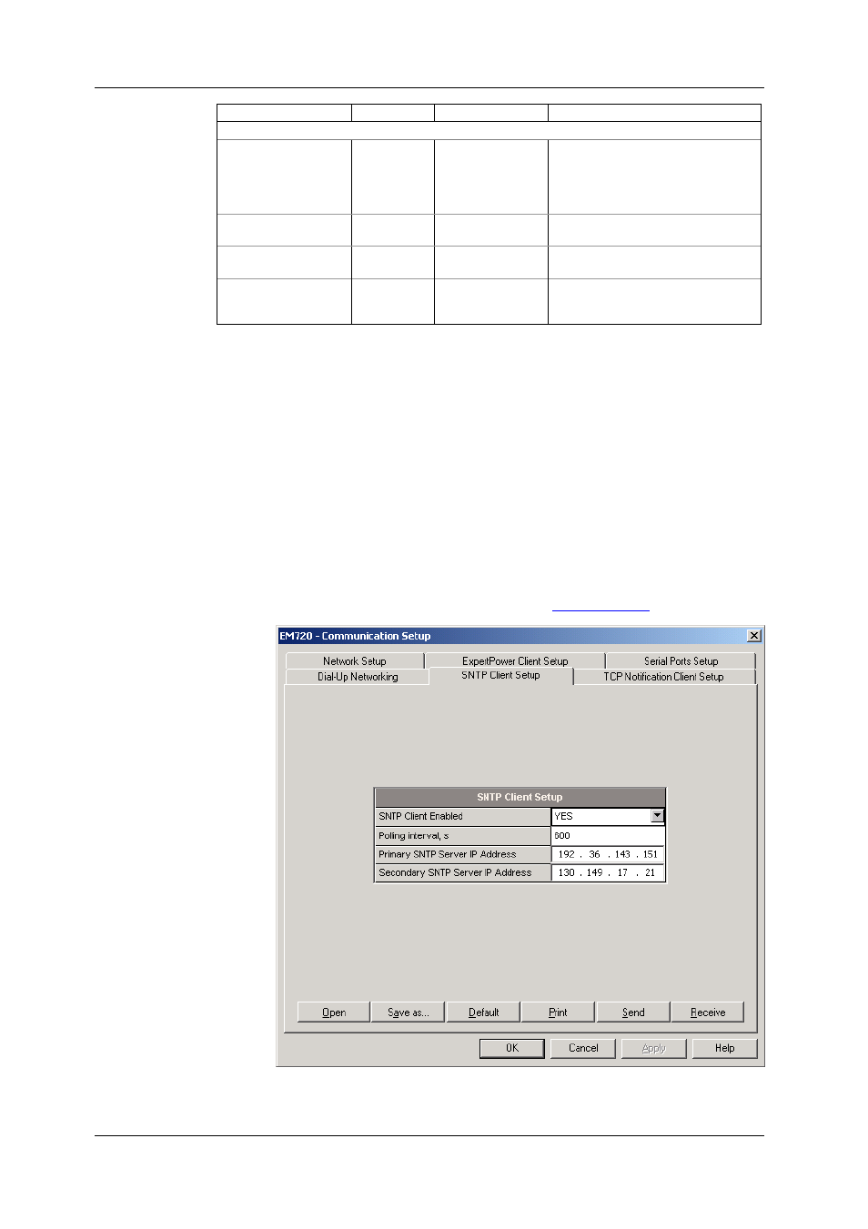 Setting-up sntp client, In chapter 5 on | SATEC EM720 Operation Manual User Manual | Page 64 / 218