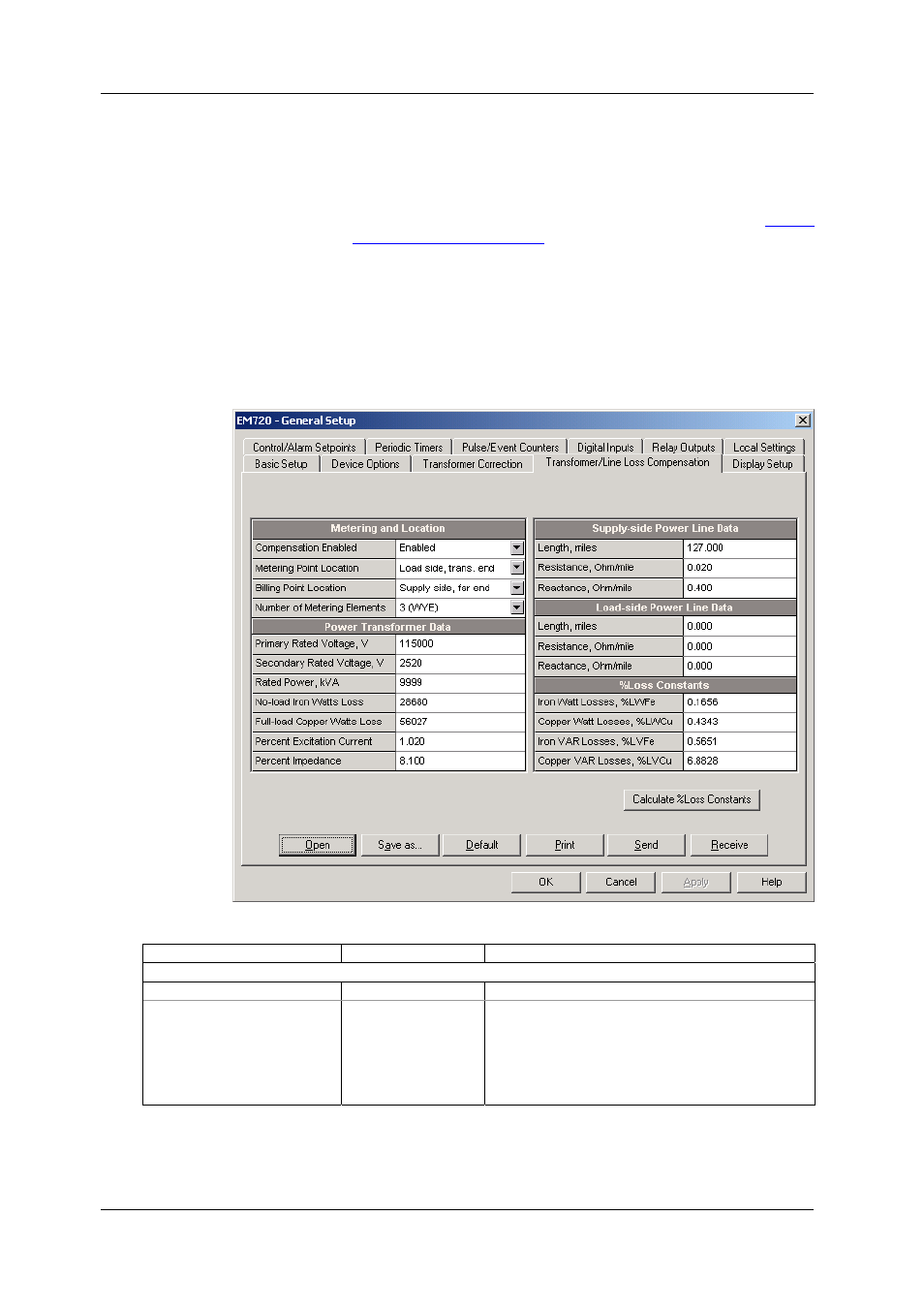Transformer/line loss compensation setup, In chapter 5 | SATEC EM720 Operation Manual User Manual | Page 74 / 218