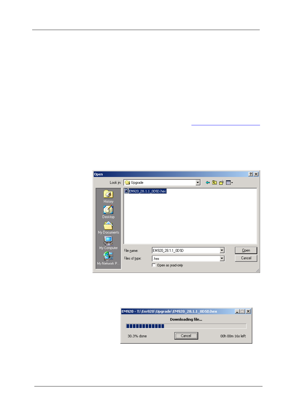 Upgrading meter firmware | SATEC EM920 Operation Manual User Manual | Page 143 / 225