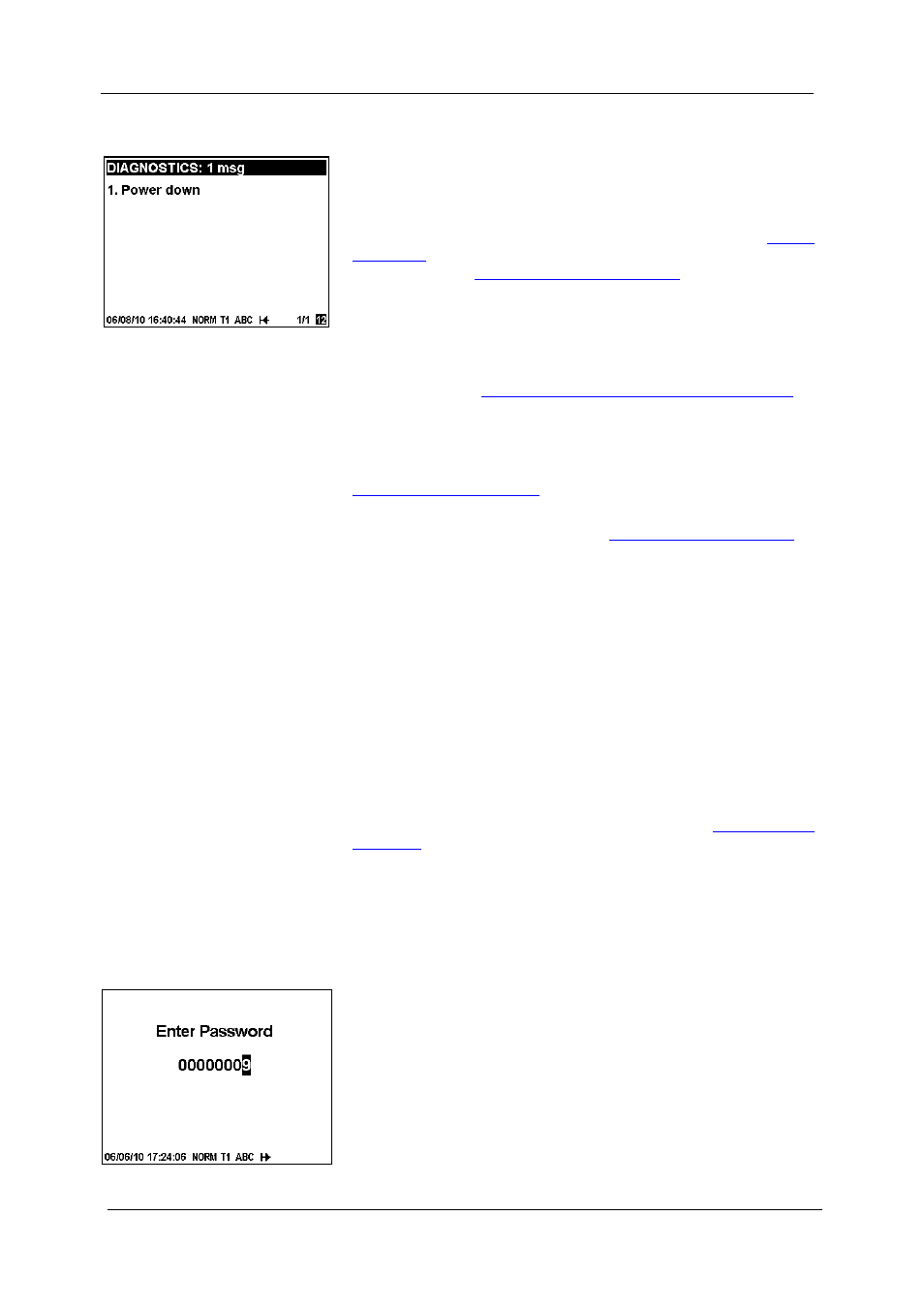 Device diagnostics, Meter security | SATEC EM920 Operation Manual User Manual | Page 17 / 225