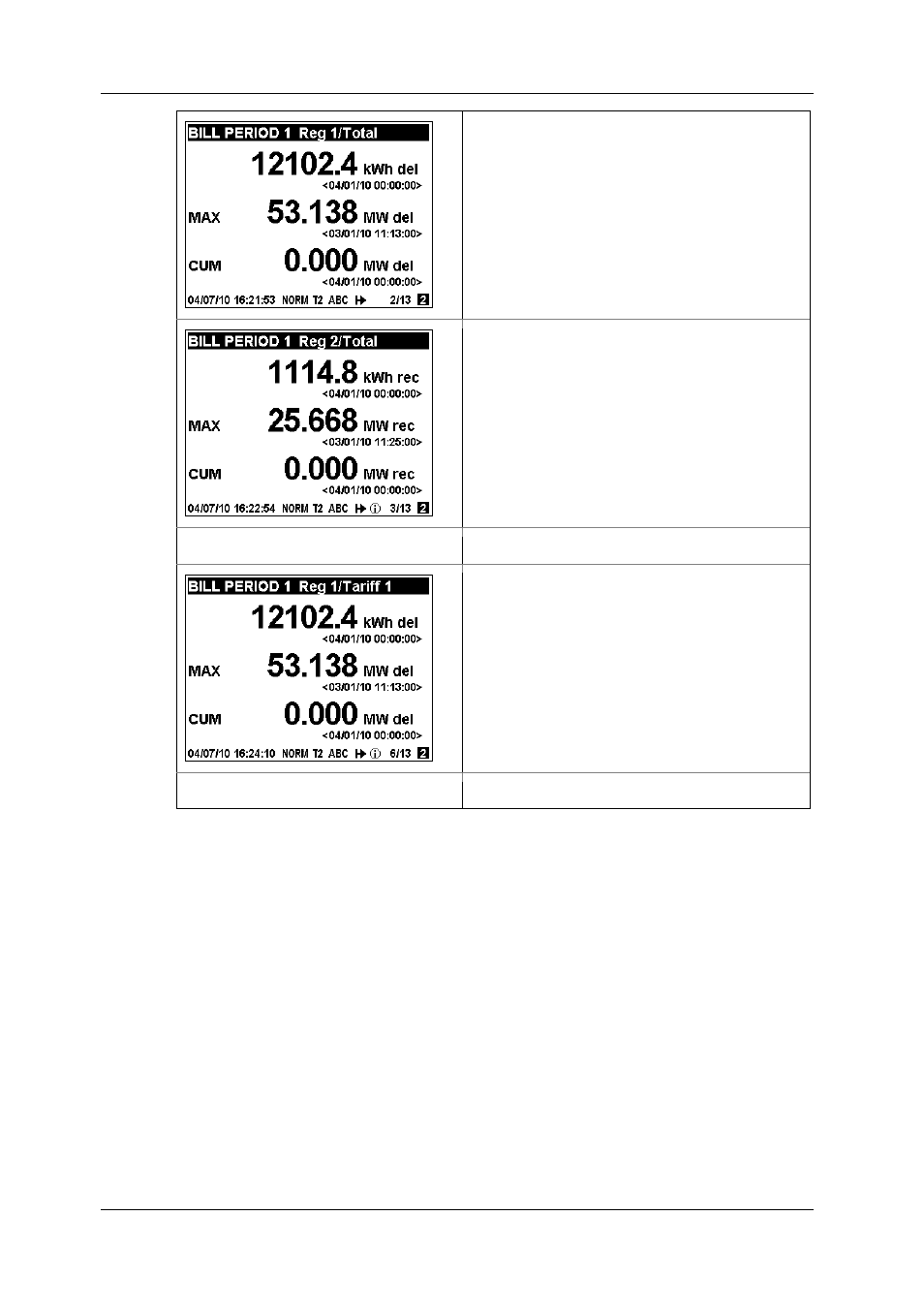 Engineering maximum demand data display | SATEC EM920 Operation Manual User Manual | Page 40 / 225