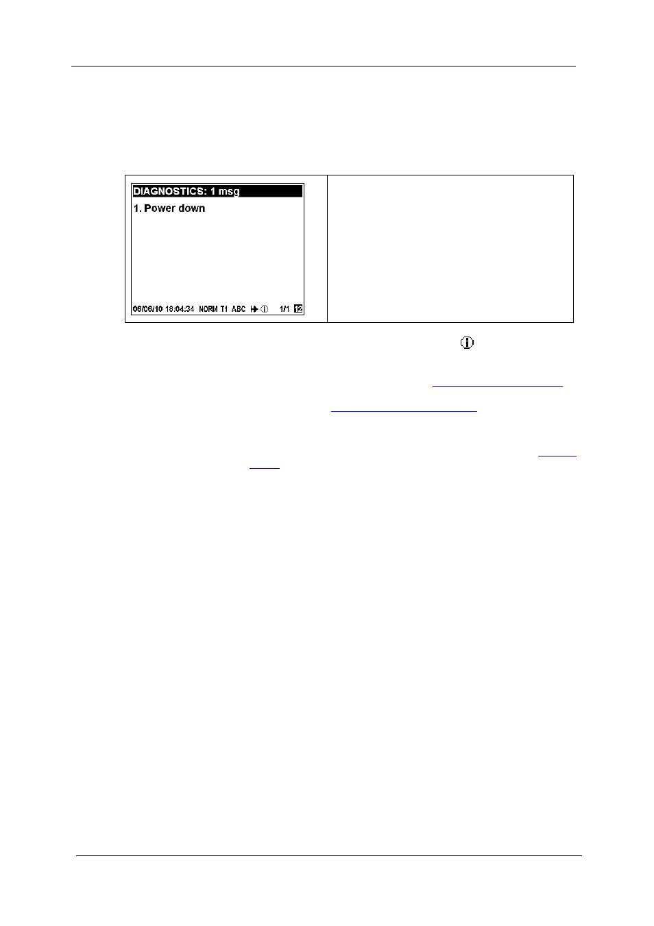 Device diagnostics display, In chapter 3 on | SATEC EM920 Operation Manual User Manual | Page 47 / 225