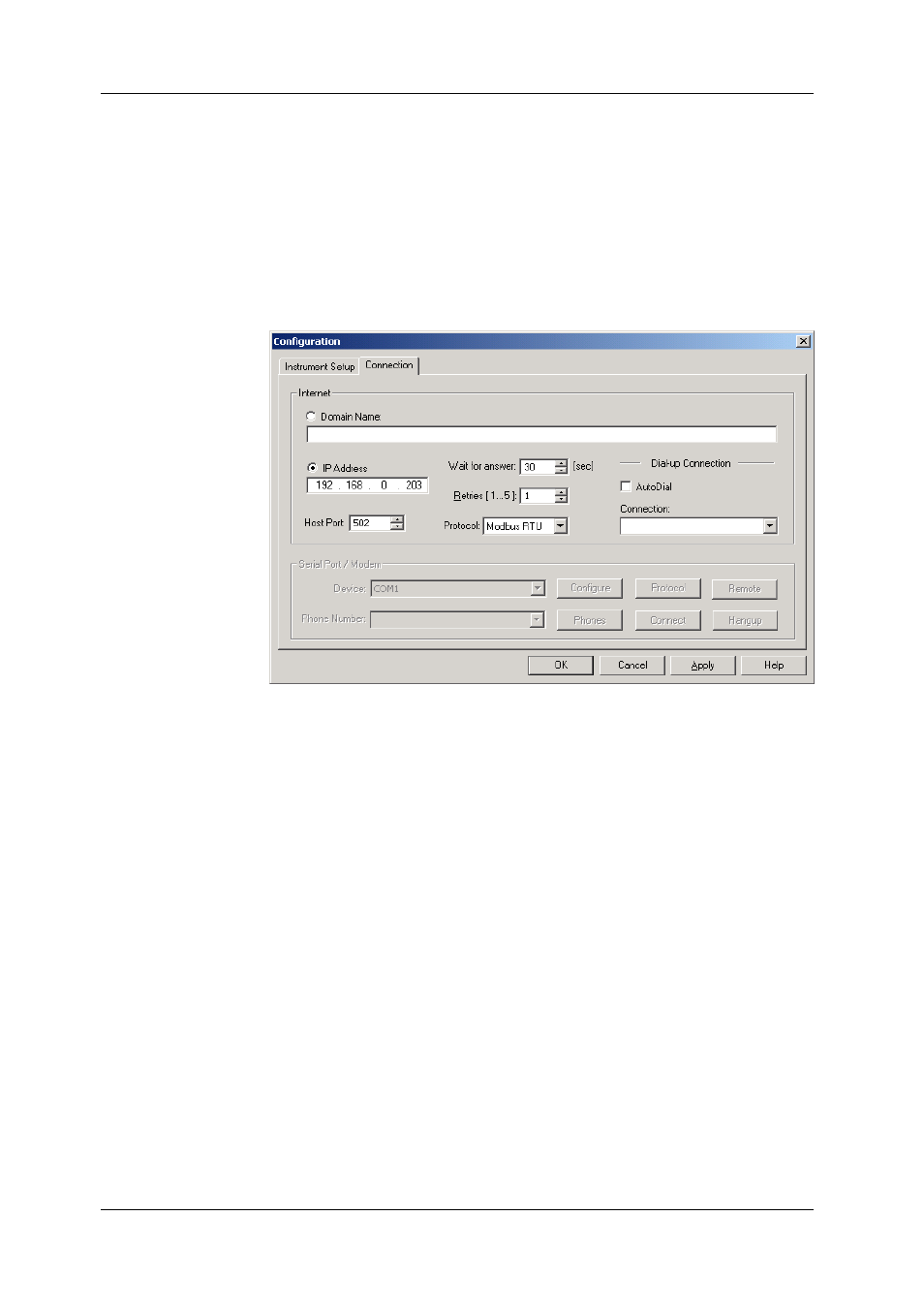 Communicating through a gsm/gprs modem | SATEC EM920 Operation Manual User Manual | Page 58 / 225