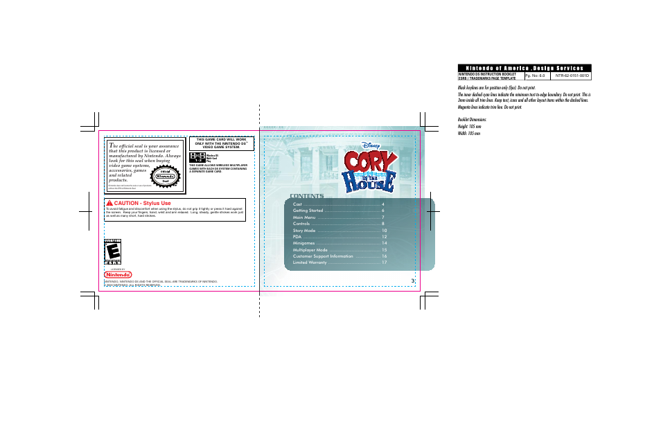 Disney Interactive Studios Cory In The House for Nintendo DS User Manual | Page 3 / 9