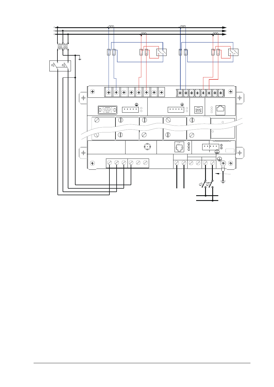 J14 j12, Wiring mode = 3op2, Input voltage | SATEC SA300 ezPAC Installation Manual User Manual | Page 17 / 43