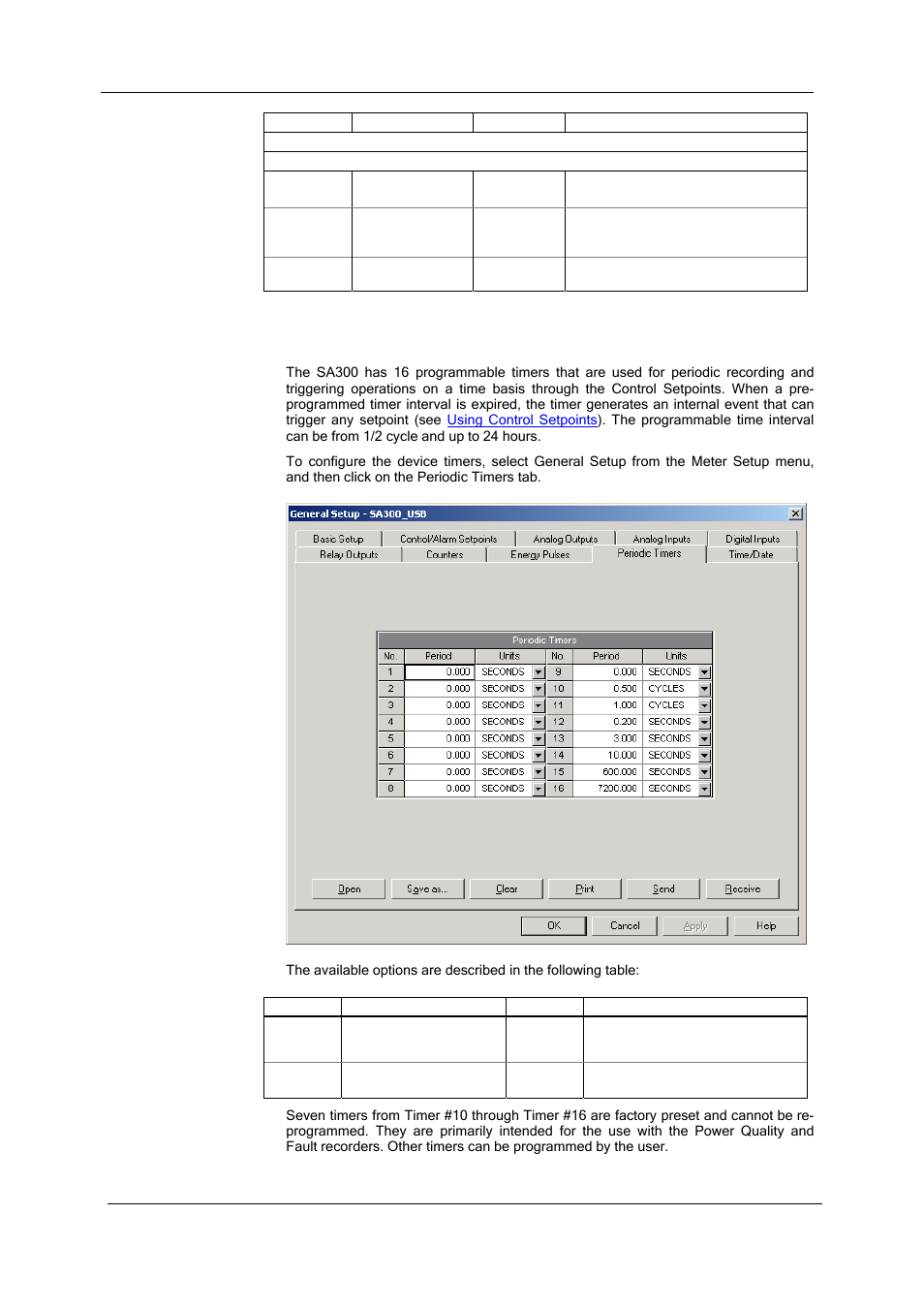 Using periodic timers, Using counters | SATEC SA300 ezPAC Operation Manual User Manual | Page 77 / 182