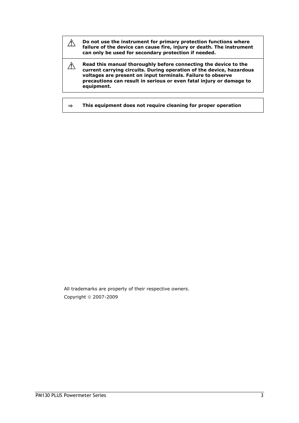 SATEC PM130 PLUS Manual User Manual | Page 3 / 159