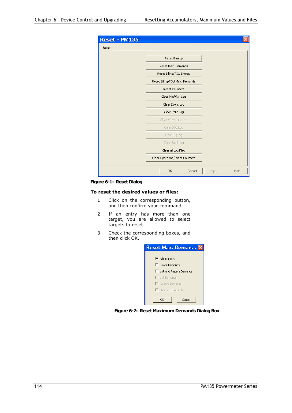 SATEC PM135 Manual User Manual | Page 114 / 166