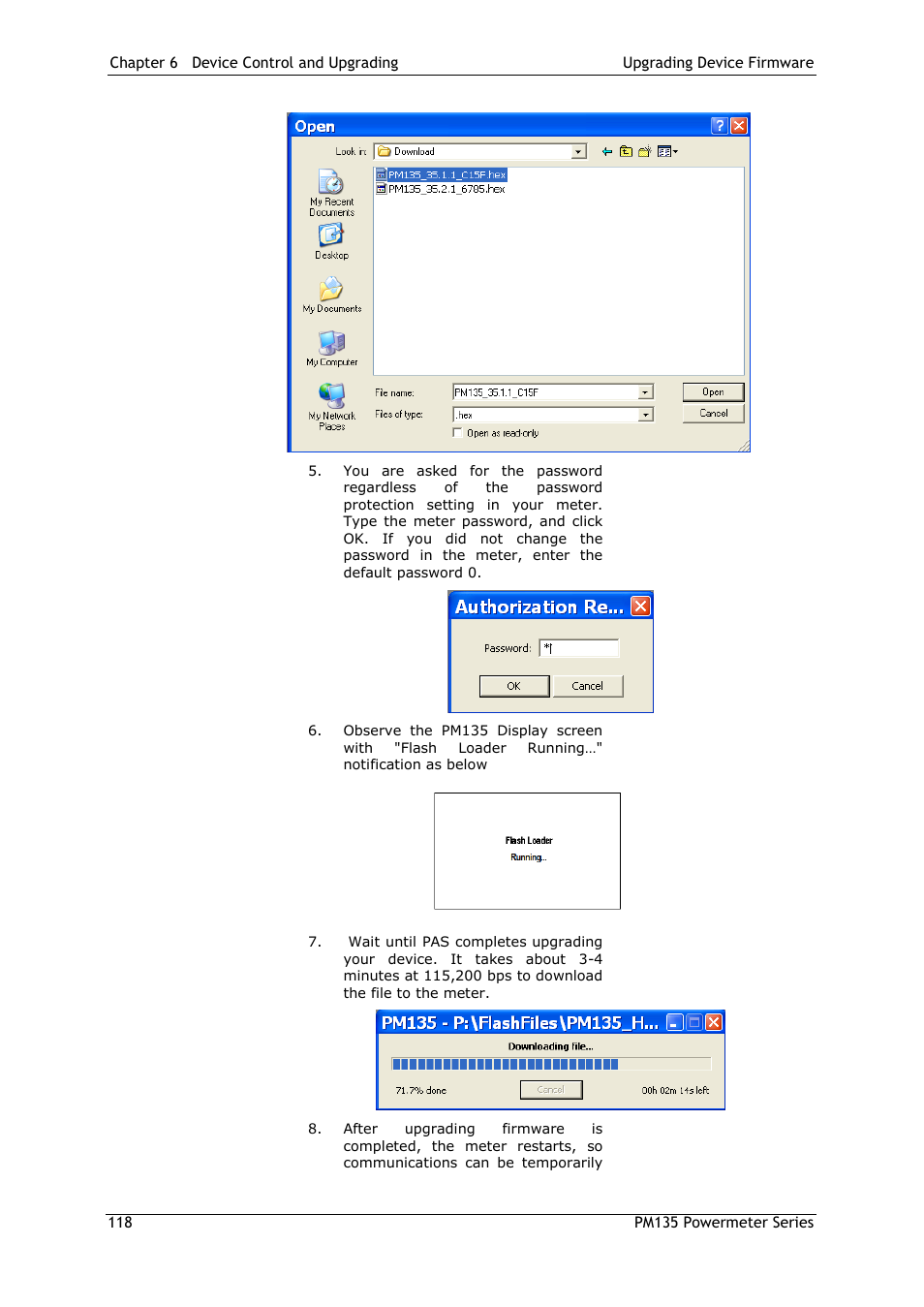 SATEC PM135 Manual User Manual | Page 118 / 166