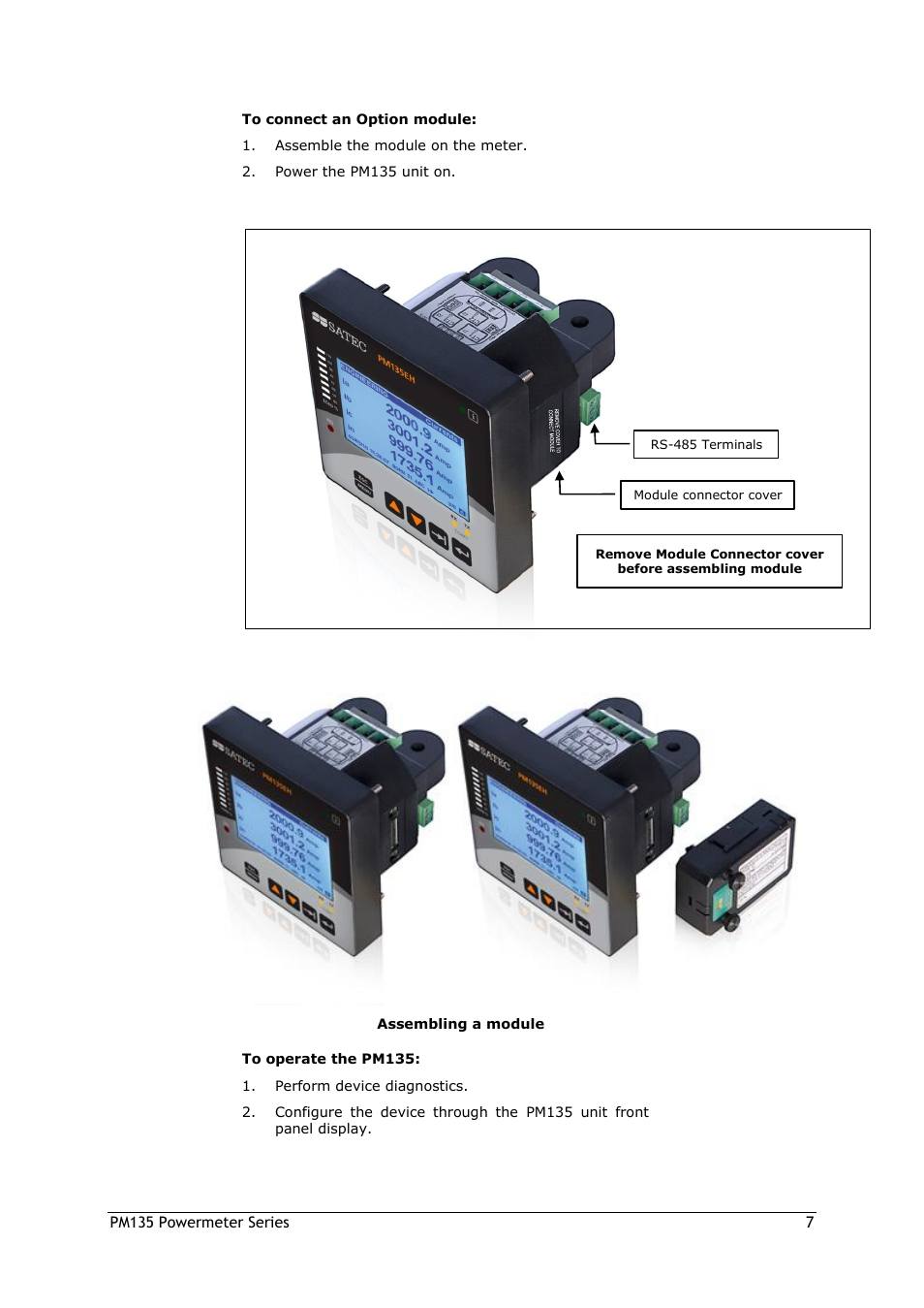 SATEC PM135 Manual User Manual | Page 7 / 166