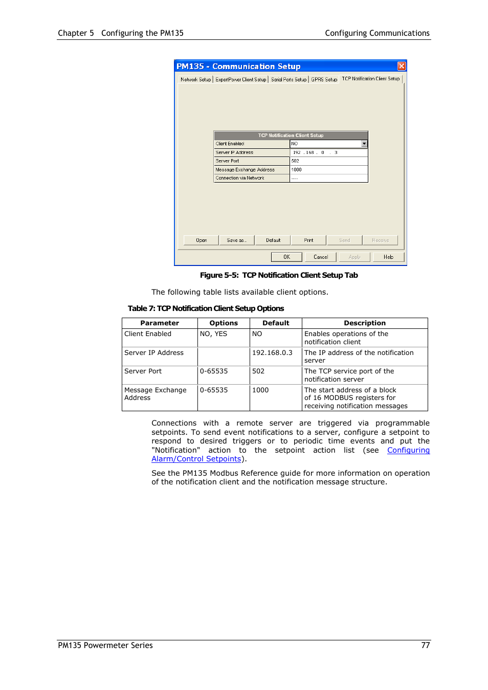 SATEC PM135 Manual User Manual | Page 77 / 166