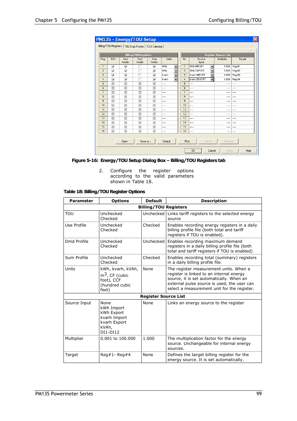 SATEC PM135 Manual User Manual | Page 99 / 166
