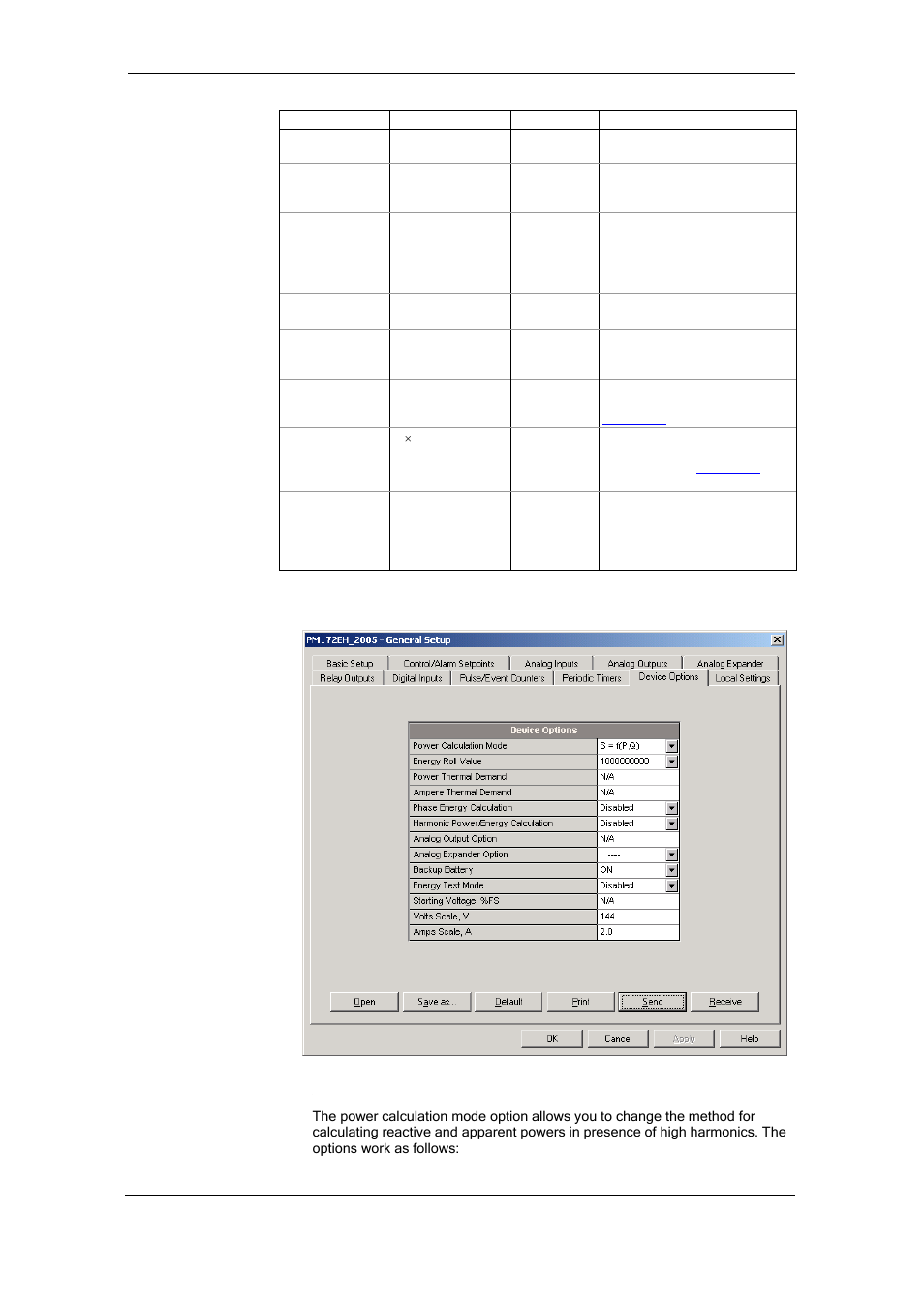Power calculation modes, Series pm172 powermeters | SATEC RDM172 Manual User Manual | Page 66 / 135