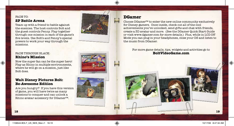 Dgamer | Disney Interactive Studios Episode #332 User Manual | Page 11 / 11