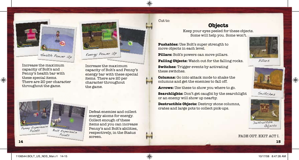 Objects | Disney Interactive Studios Episode #332 User Manual | Page 9 / 11
