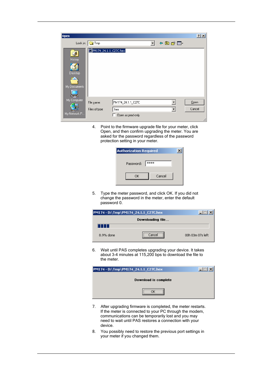 SATEC PM174 Manual User Manual | Page 110 / 149