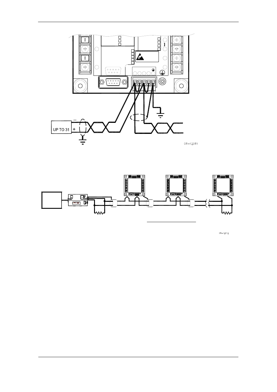 Rs-485 multi-drop connection, Chapter 2 installation communications connections, Series pm174 powermeters | SATEC PM174 Manual User Manual | Page 31 / 149