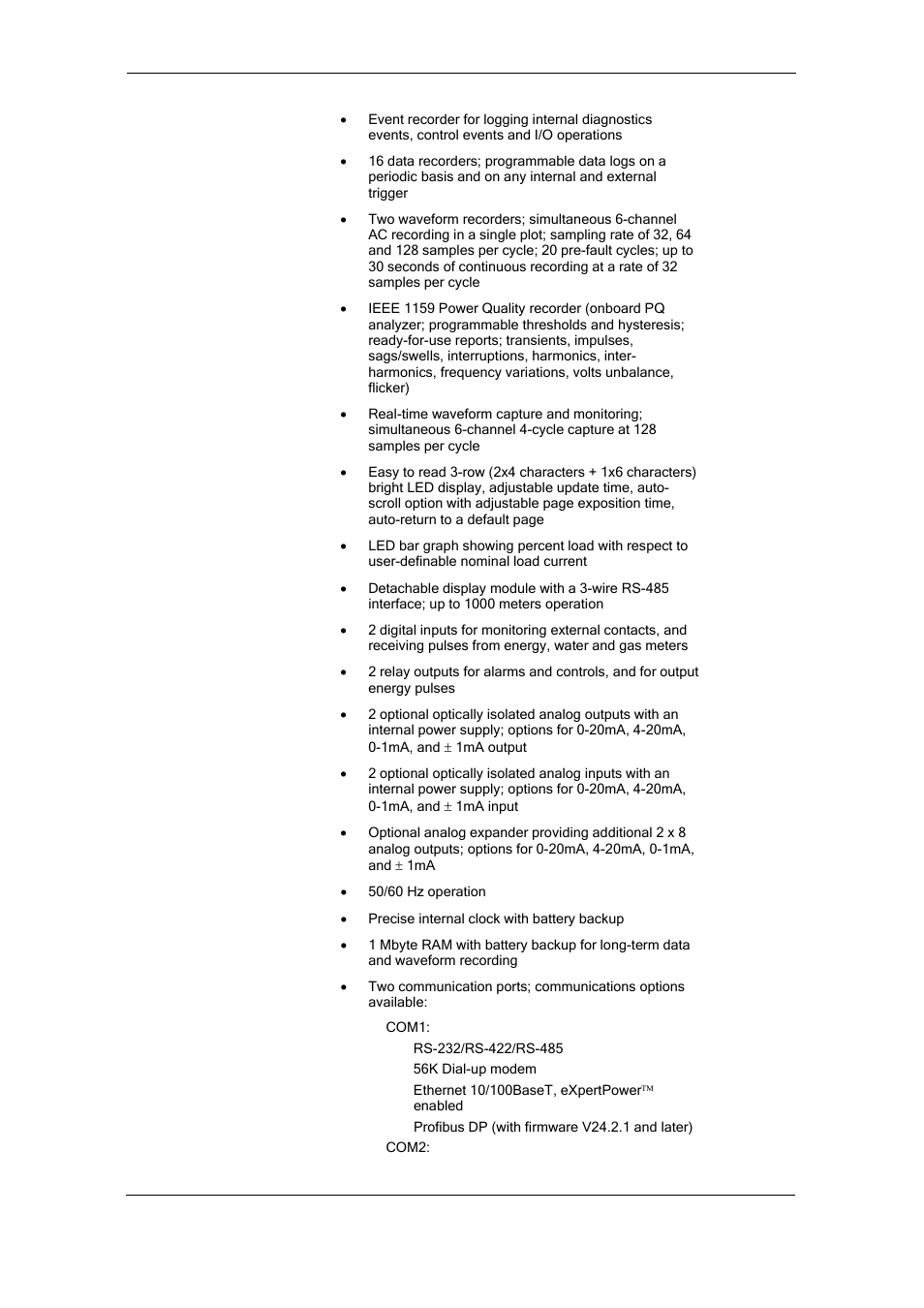 SATEC PM174 Manual User Manual | Page 8 / 149