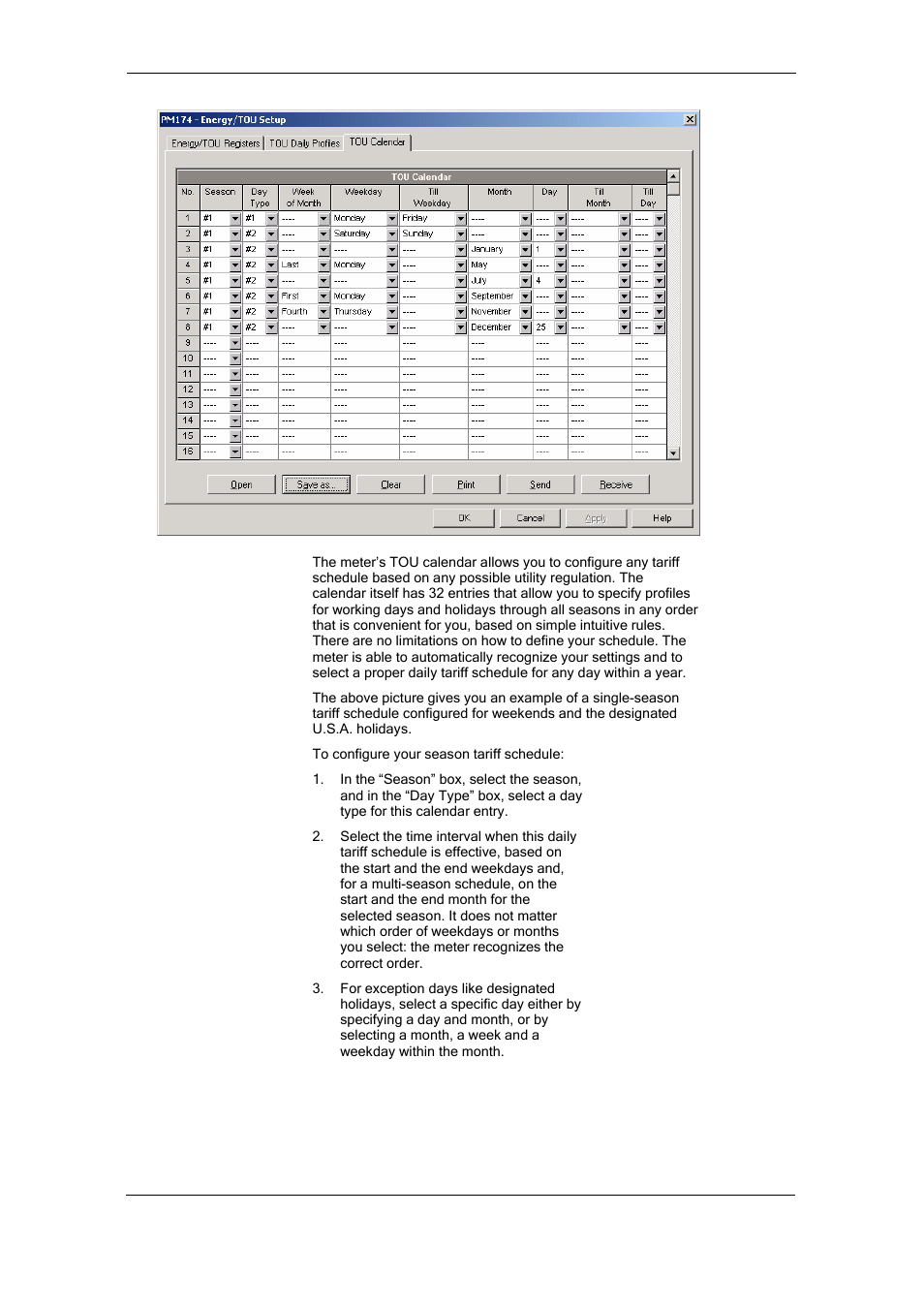 Configuring recorders | SATEC PM174 Manual User Manual | Page 88 / 149