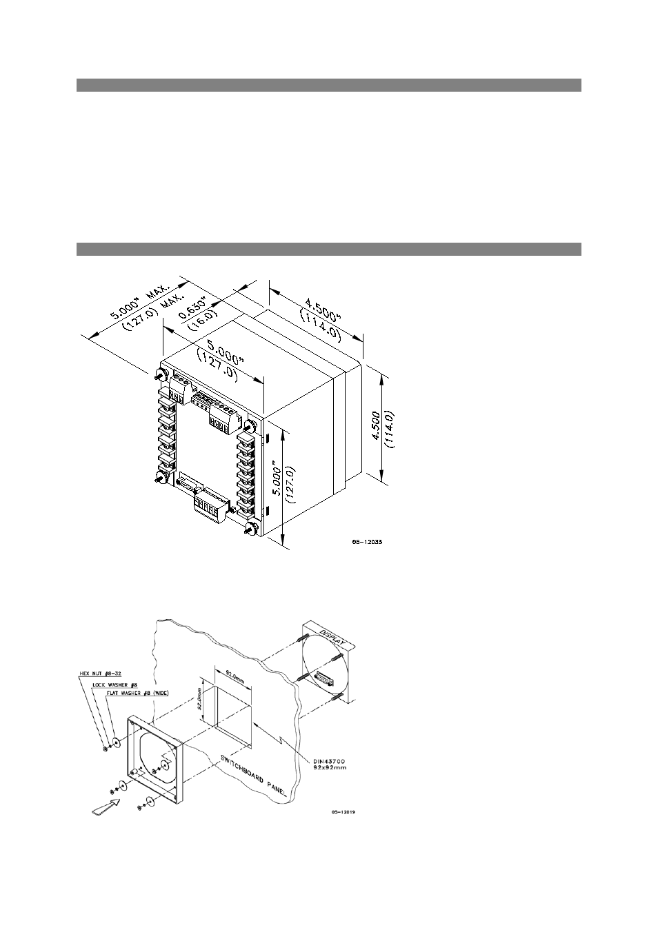 Introduction, Assembly instructions | SATEC PM174 Quick Start User Manual | Page 2 / 11