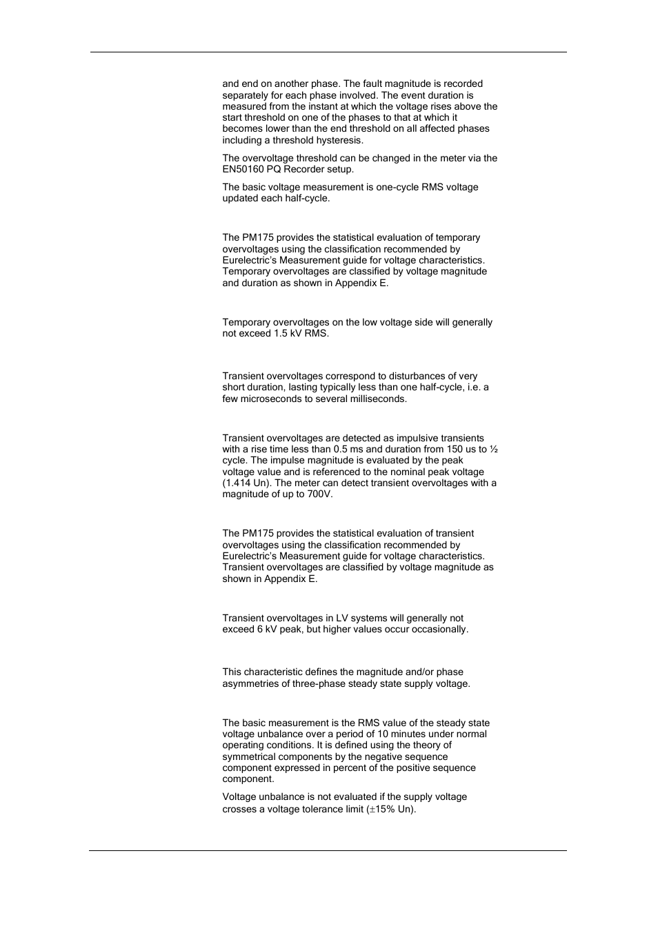 SATEC PM175 Manual User Manual | Page 100 / 168