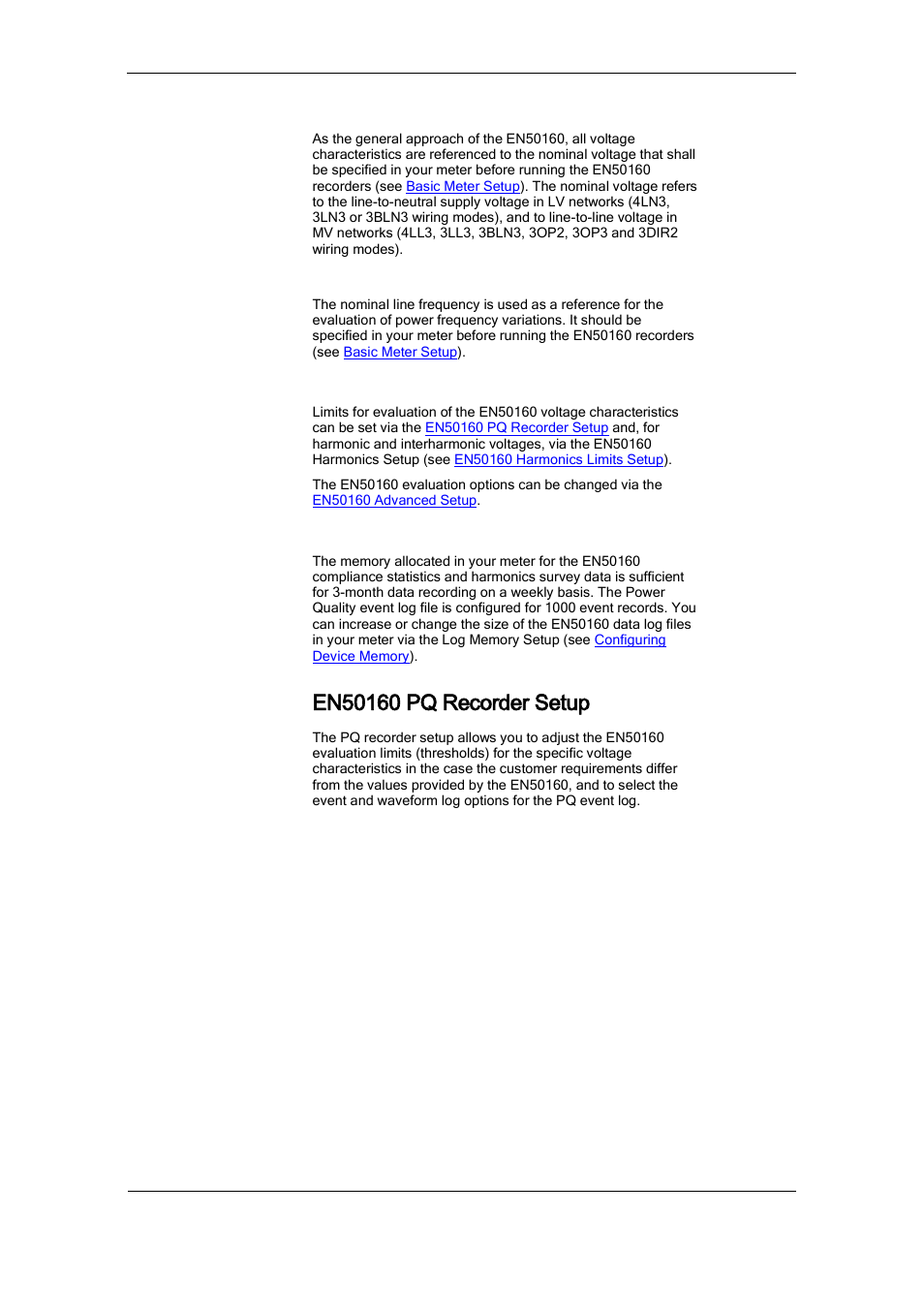En50160 pq recorder setup | SATEC PM175 Manual User Manual | Page 103 / 168
