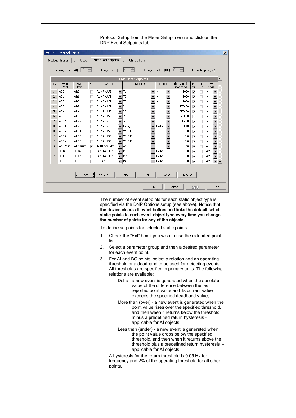 SATEC PM175 Manual User Manual | Page 112 / 168