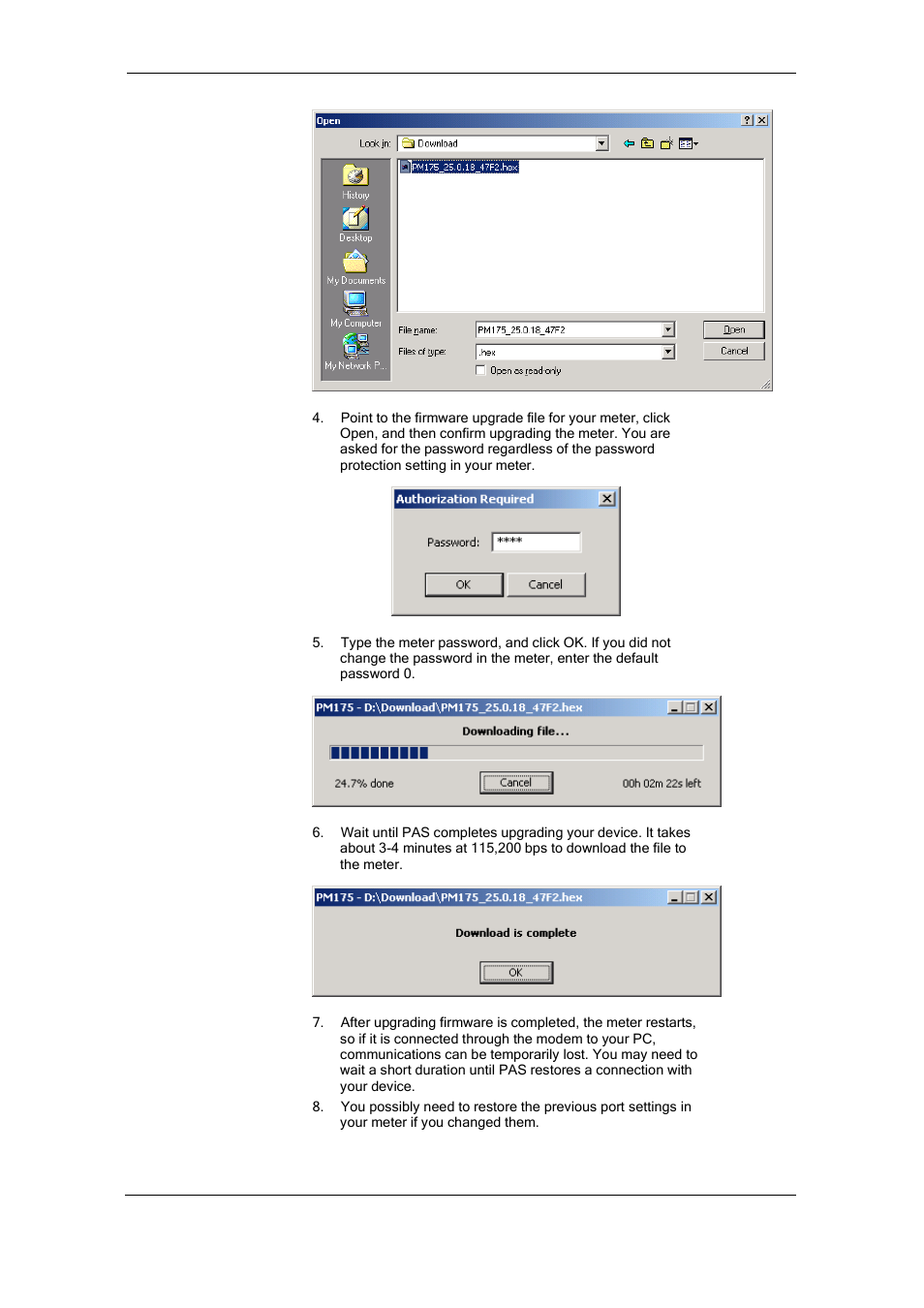 SATEC PM175 Manual User Manual | Page 118 / 168