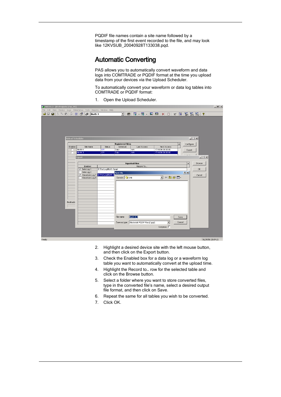 Automatic converting | SATEC PM175 Manual User Manual | Page 139 / 168
