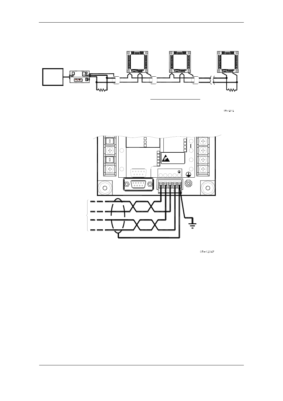 Rs-485 multi-drop connection, Rx tx | SATEC PM175 Manual User Manual | Page 31 / 168