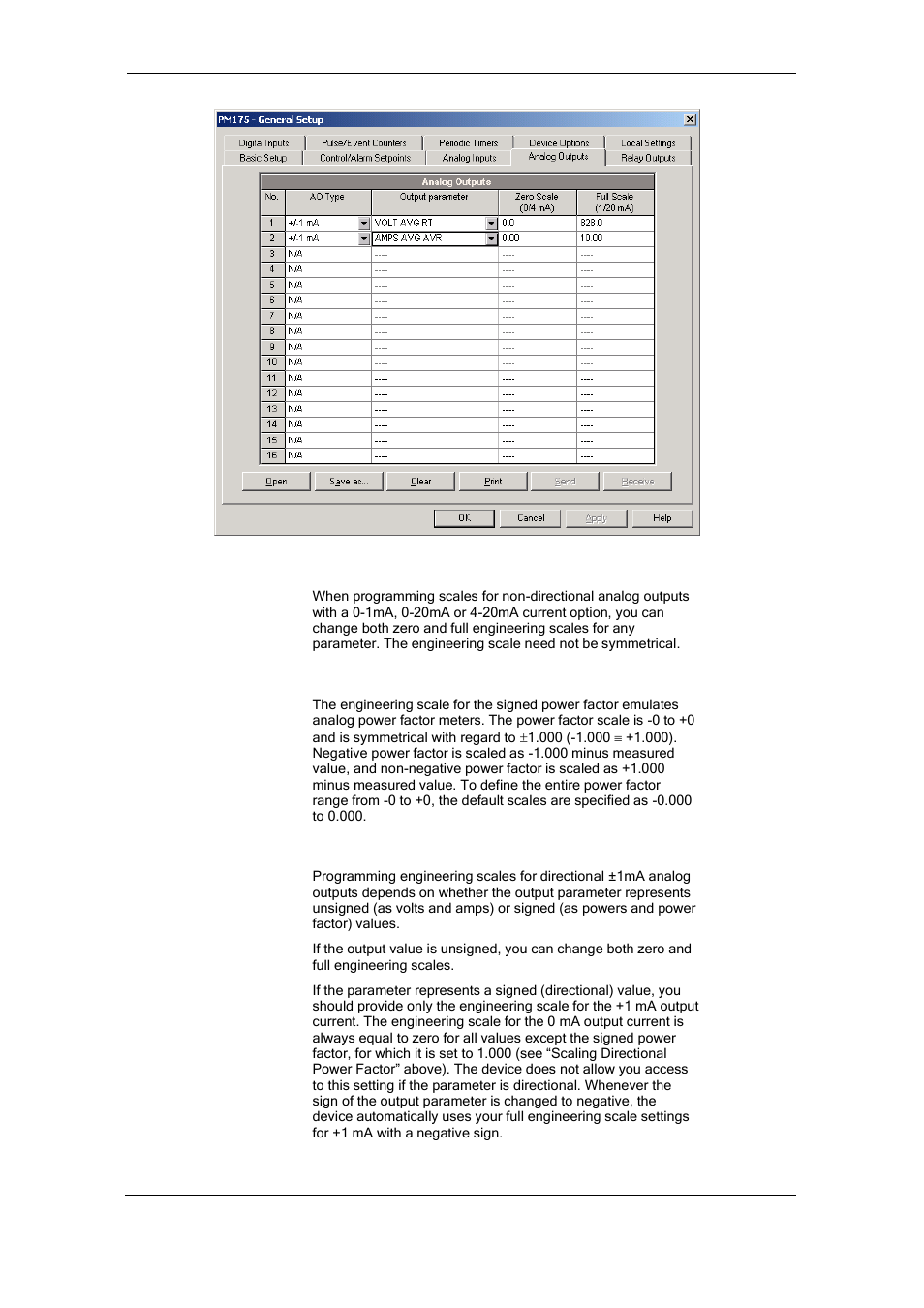 SATEC PM175 Manual User Manual | Page 74 / 168