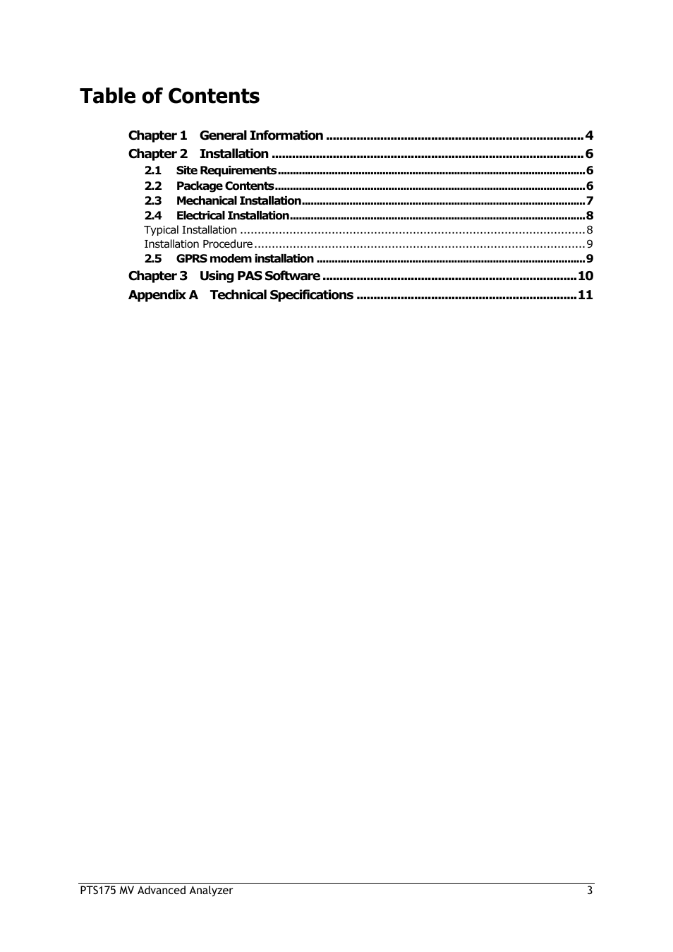 SATEC PTS175 Manual User Manual | Page 3 / 12