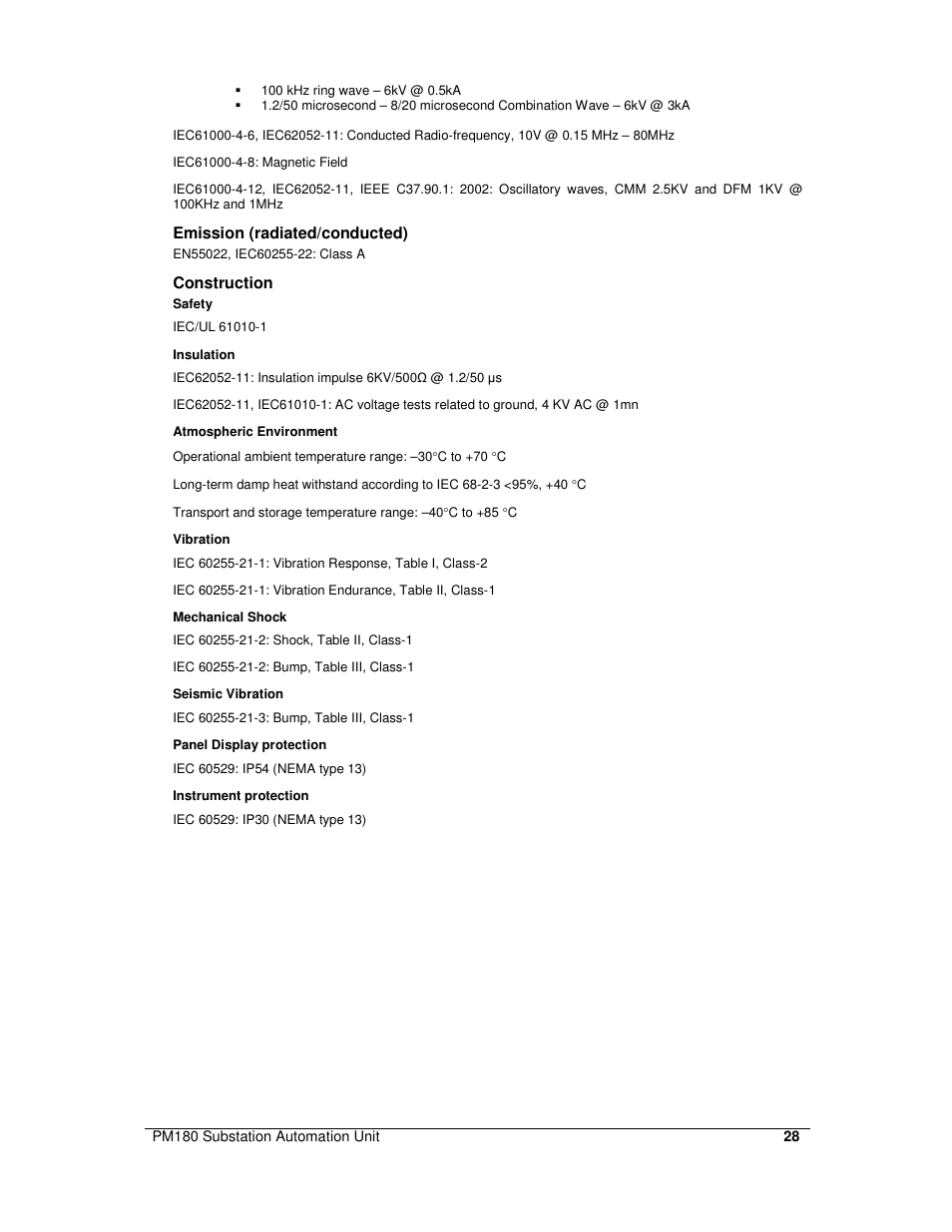 SATEC PM180 Installation Manual User Manual | Page 31 / 33