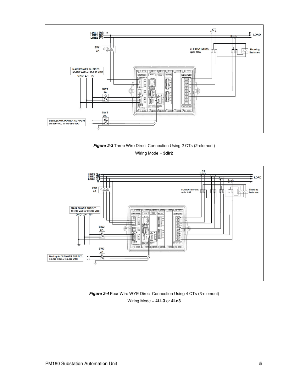 SATEC PM180 Installation Manual User Manual | Page 8 / 33