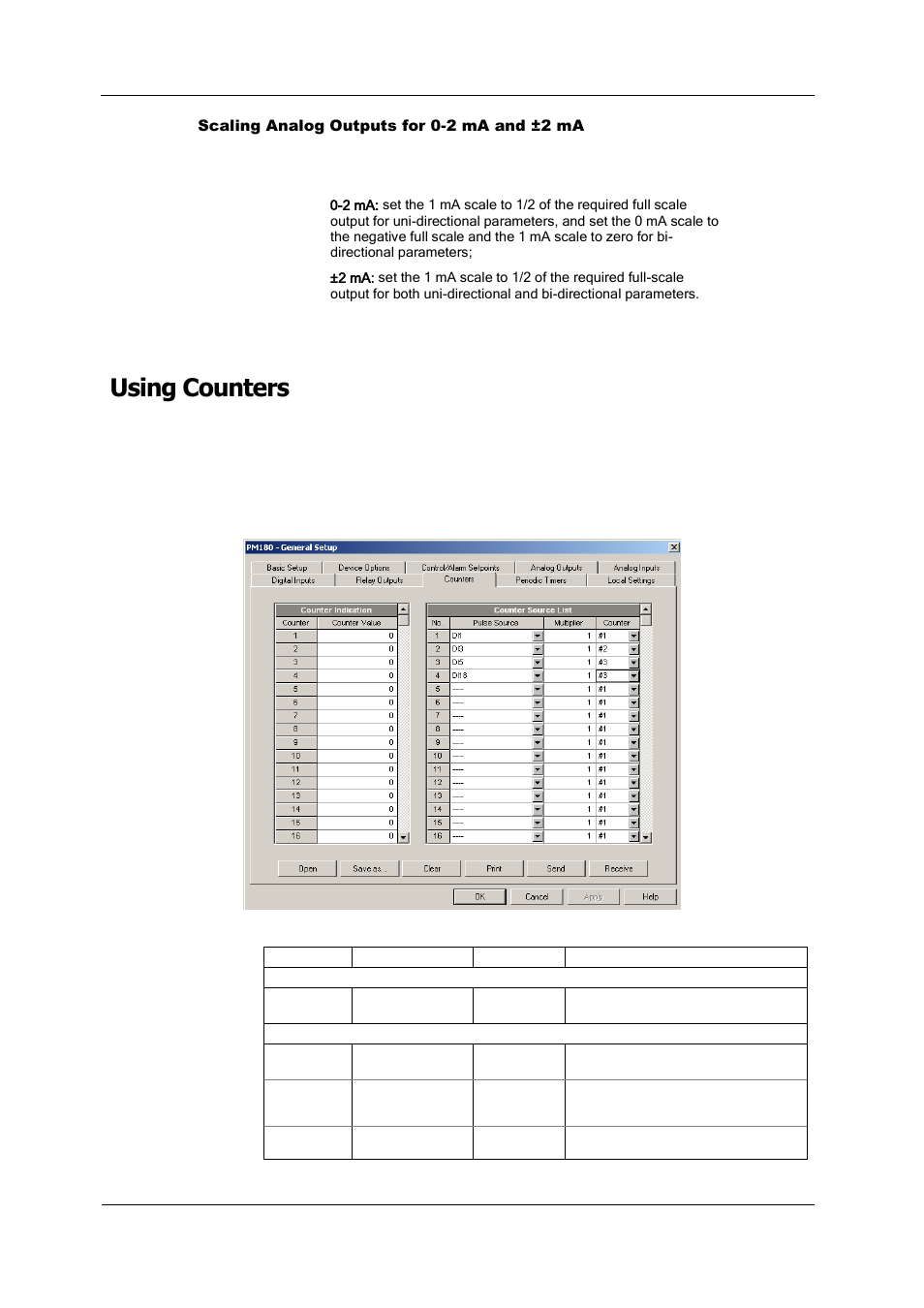 Using counters | SATEC PM180 Operation Manual User Manual | Page 76 / 184