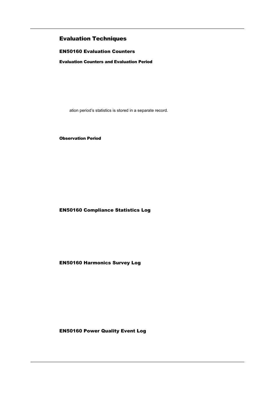 Evaluation techniques | SATEC PM180 Operation Manual User Manual | Page 96 / 184