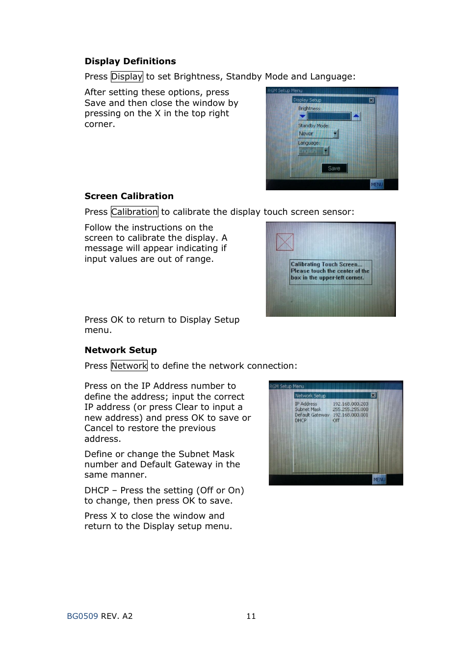 SATEC RGM180 User Manual | Page 11 / 24
